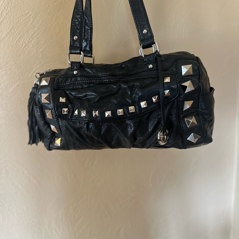 Marcecko Studded Black Shoulder Bag - Designer Style